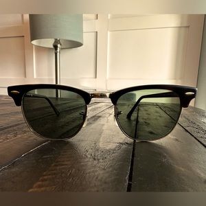 RayBan Clubmaster Sunglasses.